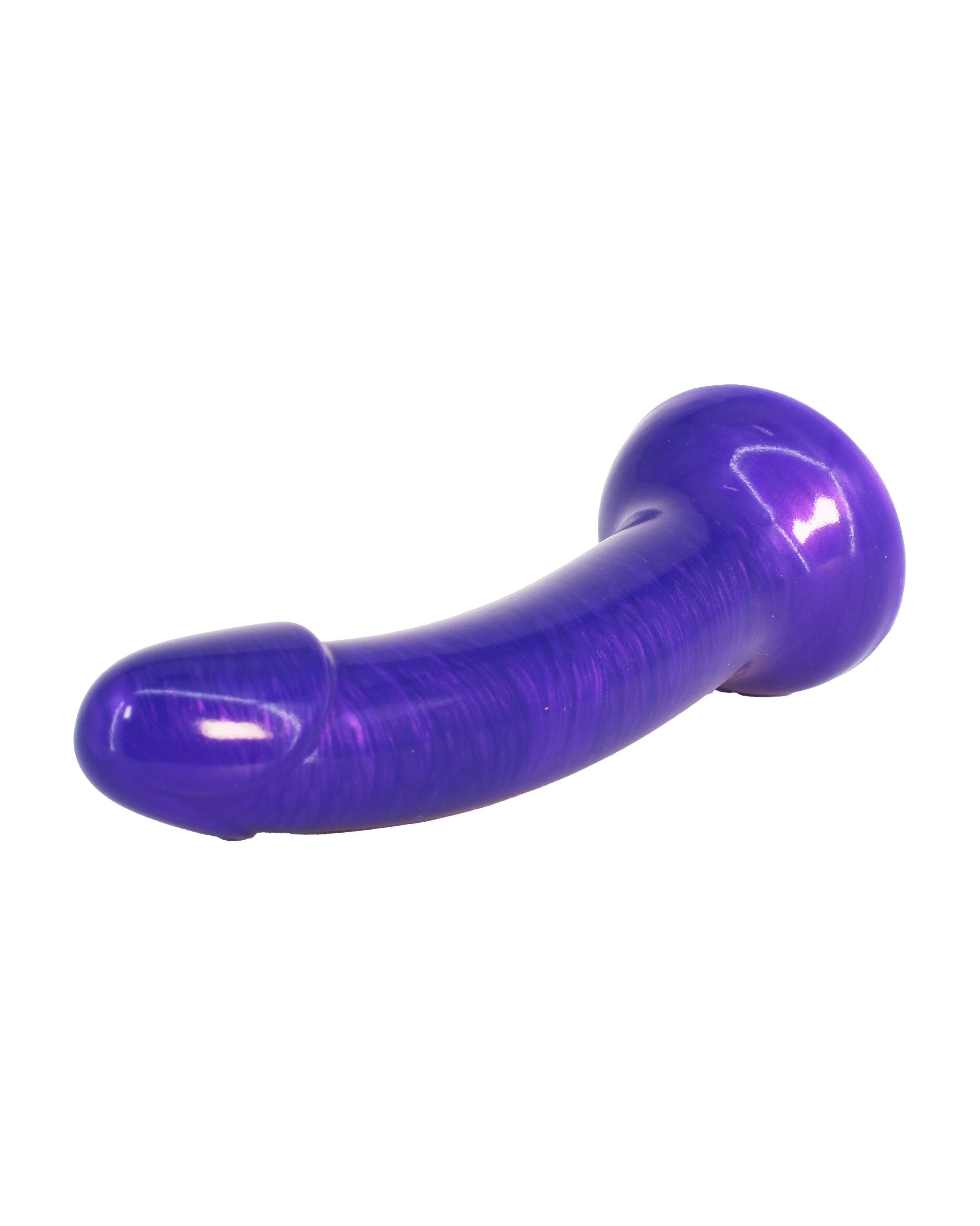 Unicorn Series - Pearly Smog Silicone Dildo Purple
