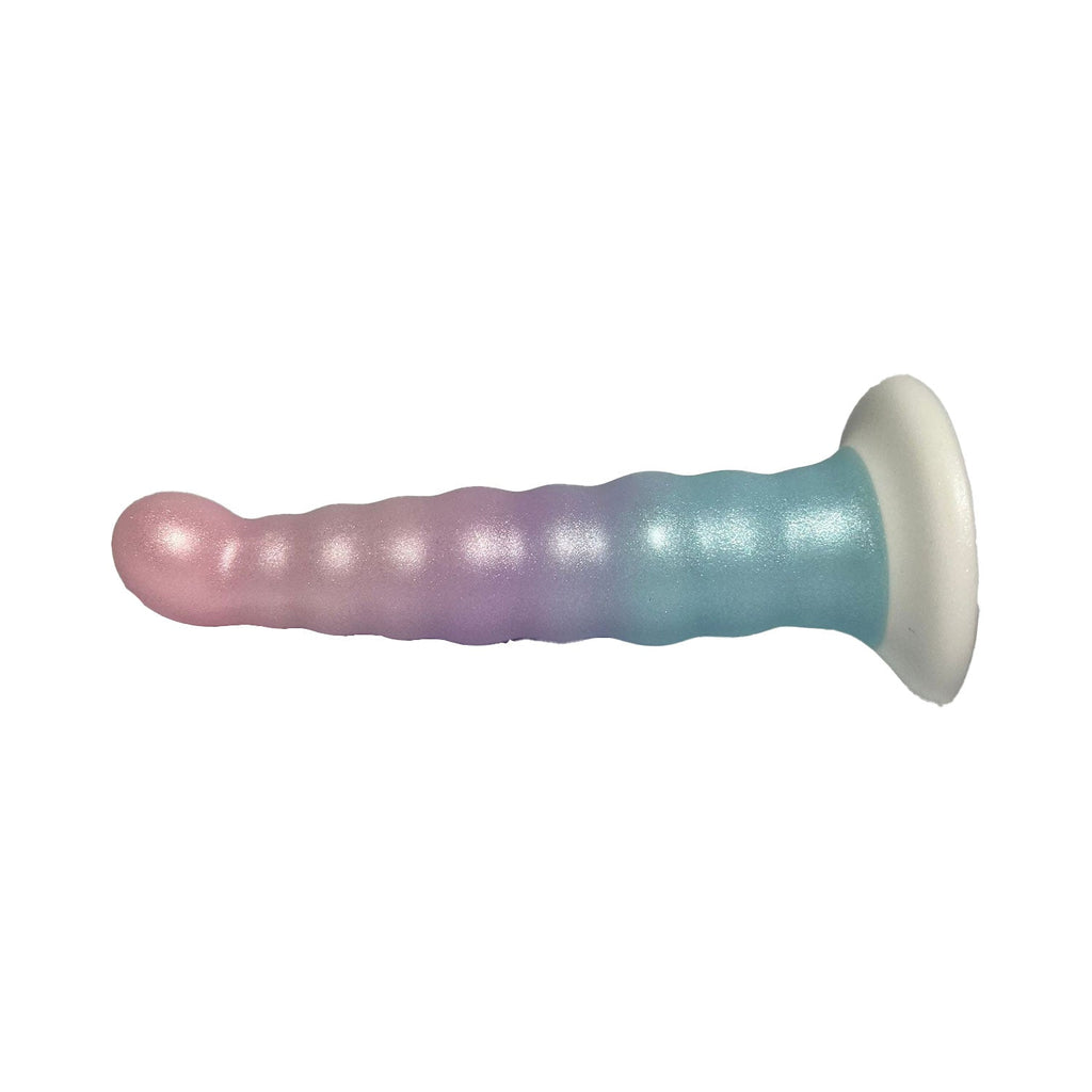 Unicorn Series - 6.5 inches Fantasy Gradient Suction Cup Silicon Dildo
