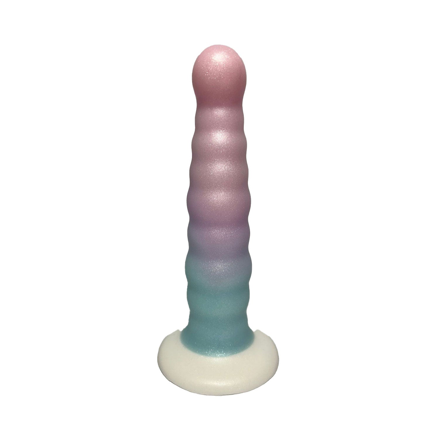 Unicorn Series - 6.5 inches Fantasy Gradient Suction Cup Silicon Dildo