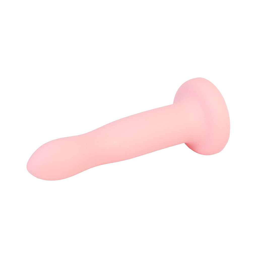 Unicorn Series - Bendi 5.3-inch Silicone Dildo Pastel Pink